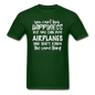 You Can Buy Airplanes - White - Unisex Classic T-Shirt - forest green