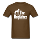 The Dog Father - White - Unisex Classic T-Shirt - brown