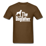 The Dog Father - White - Unisex Classic T-Shirt - brown