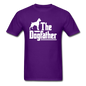 The Dog Father - White - Unisex Classic T-Shirt - purple