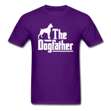 The Dog Father - White - Unisex Classic T-Shirt - purple