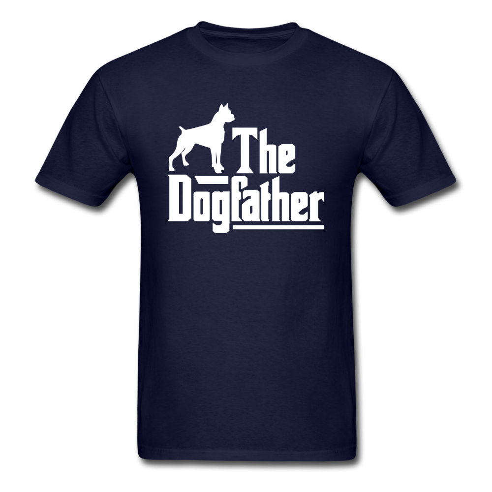 The Dog Father - White - Unisex Classic T-Shirt - navy