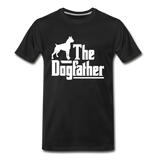 The Dog Father - White - Men's Premium T-Shirt - black