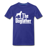 The Dog Father - White - Men's Premium T-Shirt - royal blue