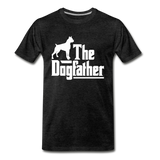 The Dog Father - White - Men's Premium T-Shirt - charcoal gray