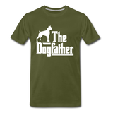 The Dog Father - White - Men's Premium T-Shirt - olive green