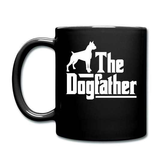 The Dog Father - White - Full Color Mug - black