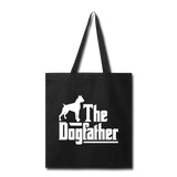 The Dog Father - White - Tote Bag - black