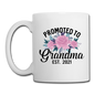 Promoted To Grandma - 2021 - Coffee/Tea Mug - white