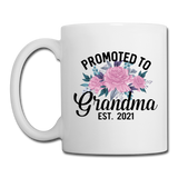 Promoted To Grandma - 2021 - Coffee/Tea Mug - white