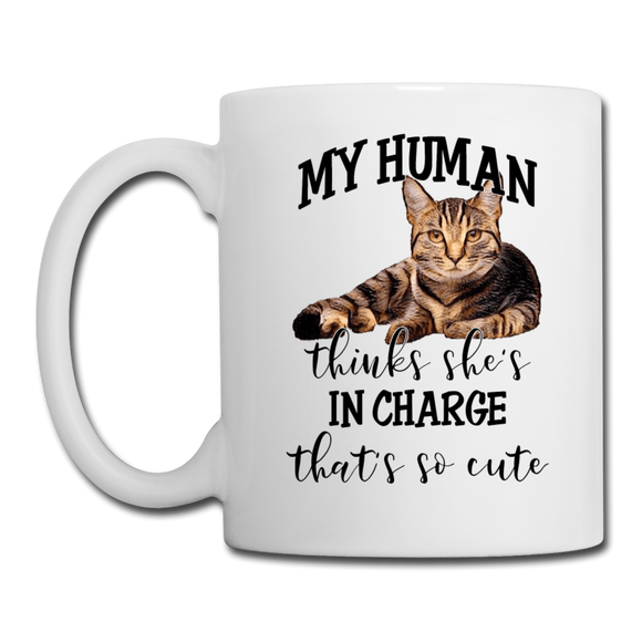 My Human - She - Coffee/Tea Mug - white