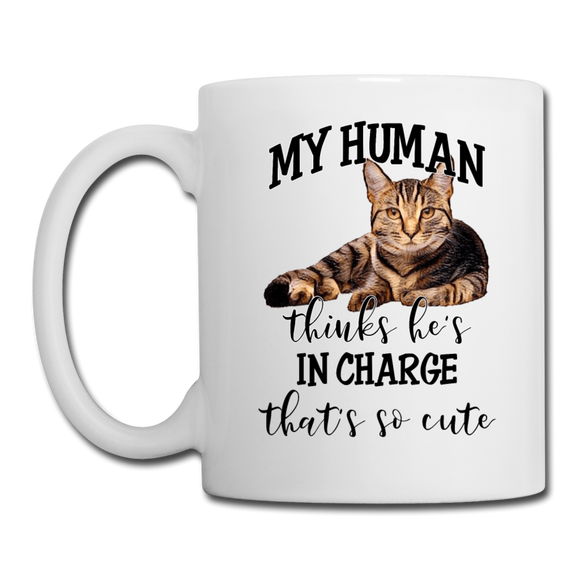 My Human - He - Coffee/Tea Mug - white