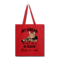 My Human - She - Tote Bag - red