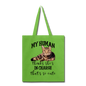 My Human - She - Tote Bag - lime green