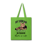 My Human - He - Tote Bag - lime green