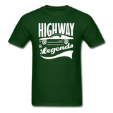Highway Legends - White - Unisex Classic T-Shirt - forest green