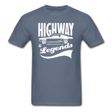 Highway Legends - White - Unisex Classic T-Shirt - denim