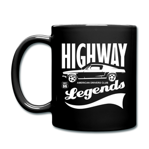 Highway Legends - White - Full Color Mug - black