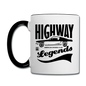 Highway Legends - Black - Contrast Coffee Mug - white/black