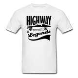 Highway Legends - Black - Unisex Classic T-Shirt - white