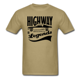 Highway Legends - Black - Unisex Classic T-Shirt - khaki
