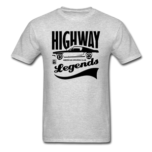 Highway Legends - Black - Unisex Classic T-Shirt - heather gray