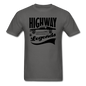 Highway Legends - Black - Unisex Classic T-Shirt - charcoal