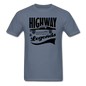 Highway Legends - Black - Unisex Classic T-Shirt - denim