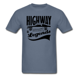 Highway Legends - Black - Unisex Classic T-Shirt - denim