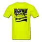 Highway Legends - Black - Unisex Classic T-Shirt - safety green