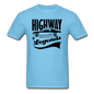 Highway Legends - Black - Unisex Classic T-Shirt - aquatic blue