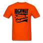 Highway Legends - Black - Unisex Classic T-Shirt - orange