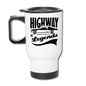 Highway Legends - Black - Travel Mug - white