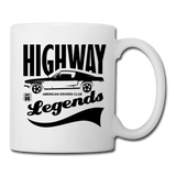 Highway Legends - Black - Coffee/Tea Mug - white