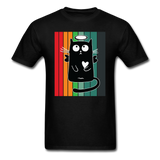 Retro Good Black Cat - Unisex Classic T-Shirt - black