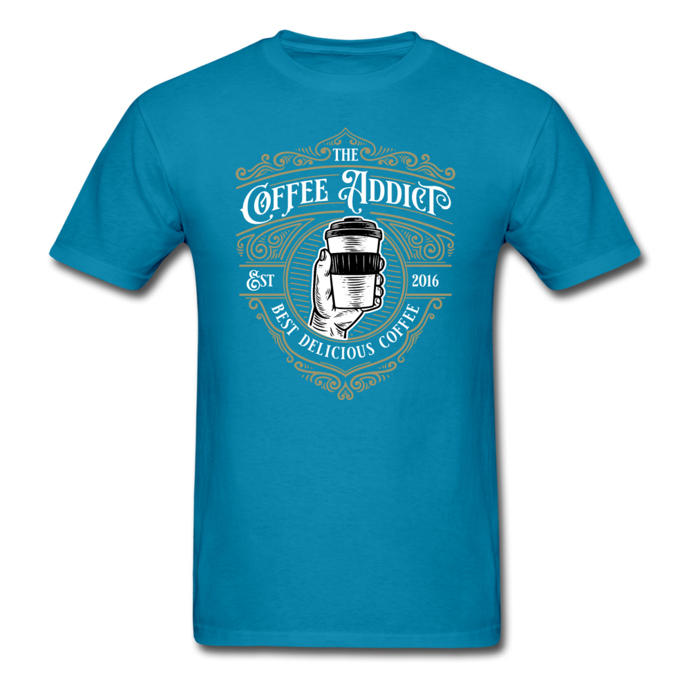 Coffee Addict - Unisex Classic T-Shirt - turquoise