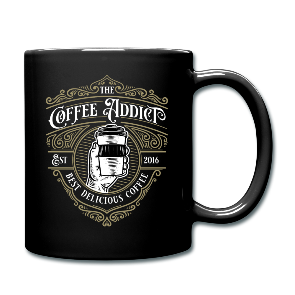 Coffee Addict - Full Color Mug - black