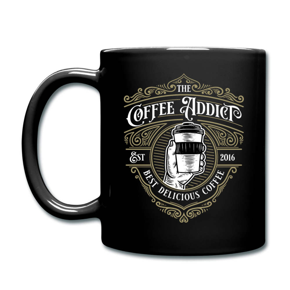 Coffee Addict - Full Color Mug - black