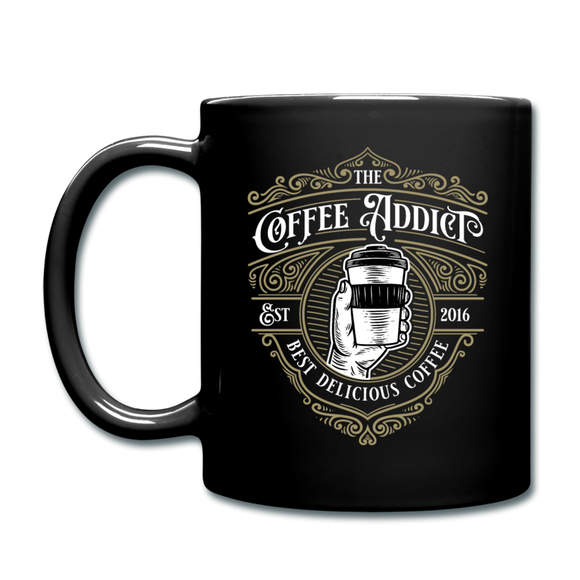 Coffee Addict - Full Color Mug - black