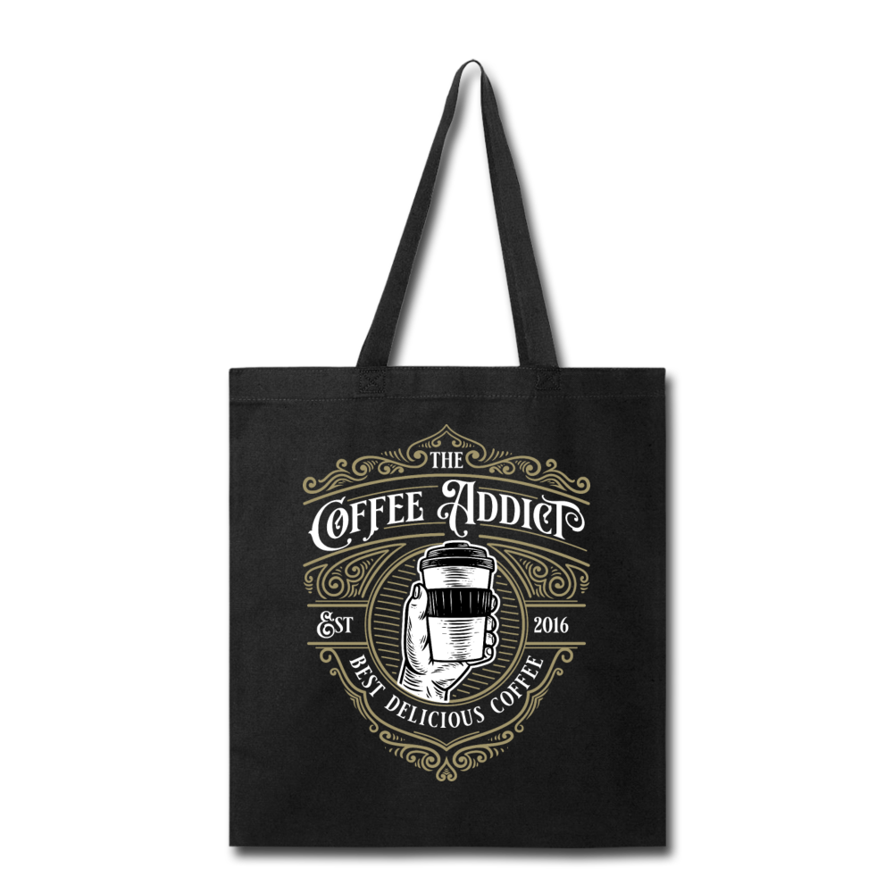 Coffee Addict - Tote Bag - black