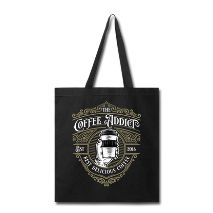 Coffee Addict - Tote Bag - black