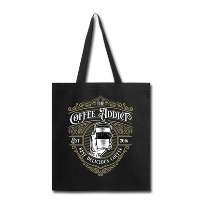 Coffee Addict - Tote Bag - black