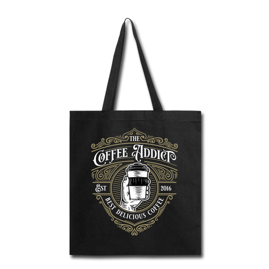 Coffee Addict - Tote Bag - black