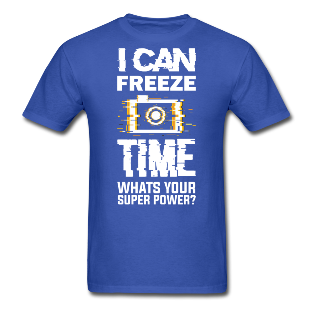 I Can Freeze TIme - Unisex Classic T-Shirt - royal blue