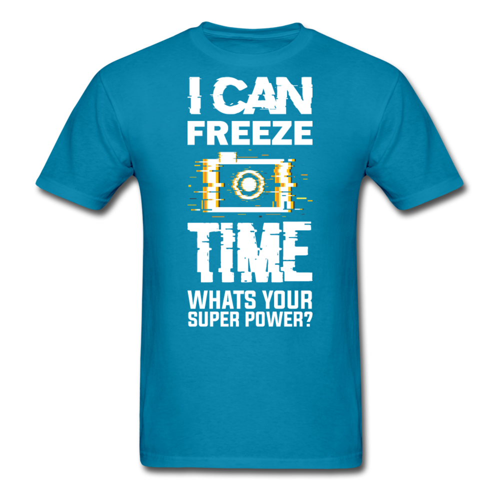 I Can Freeze TIme - Unisex Classic T-Shirt - turquoise