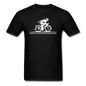 Eat RIght - Cycling - White - Unisex Classic T-Shirt - black