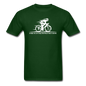 Eat RIght - Cycling - White - Unisex Classic T-Shirt - forest green