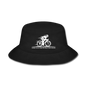 Eat RIght - Cycling - White - Bucket Hat - black