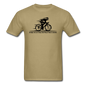 Eat RIght - Cycling - Black - Unisex Classic T-Shirt - khaki