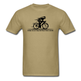 Eat RIght - Cycling - Black - Unisex Classic T-Shirt - khaki